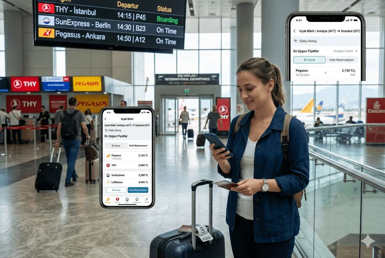 Flight Ticket Services - Hesperos Tour